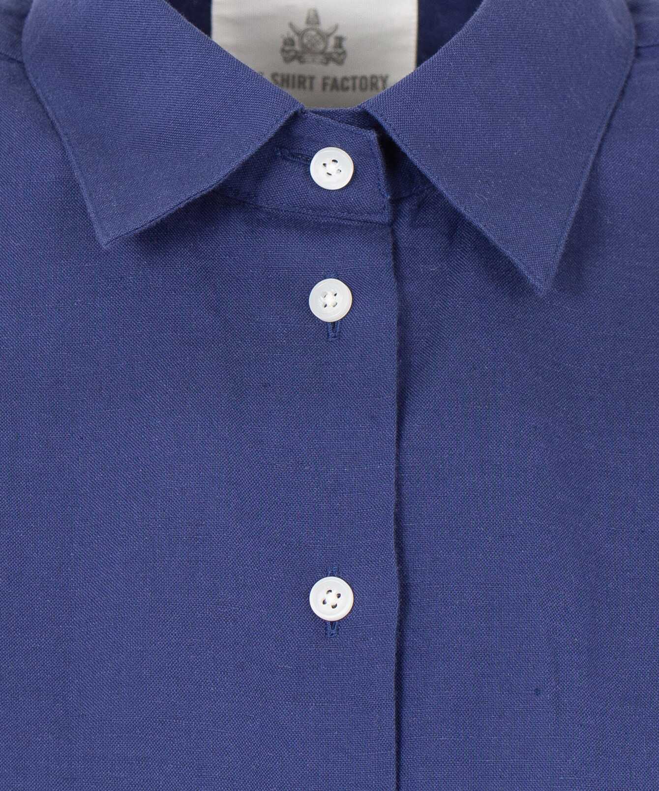 Shirt Mickan Portofino Blue The Shirt Factory