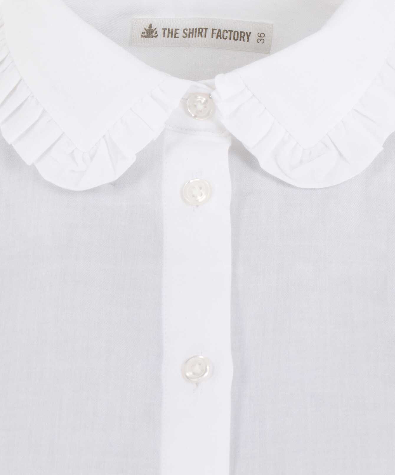 Shirt Chloe Organic Cotton White Blouse The Shirt Factory