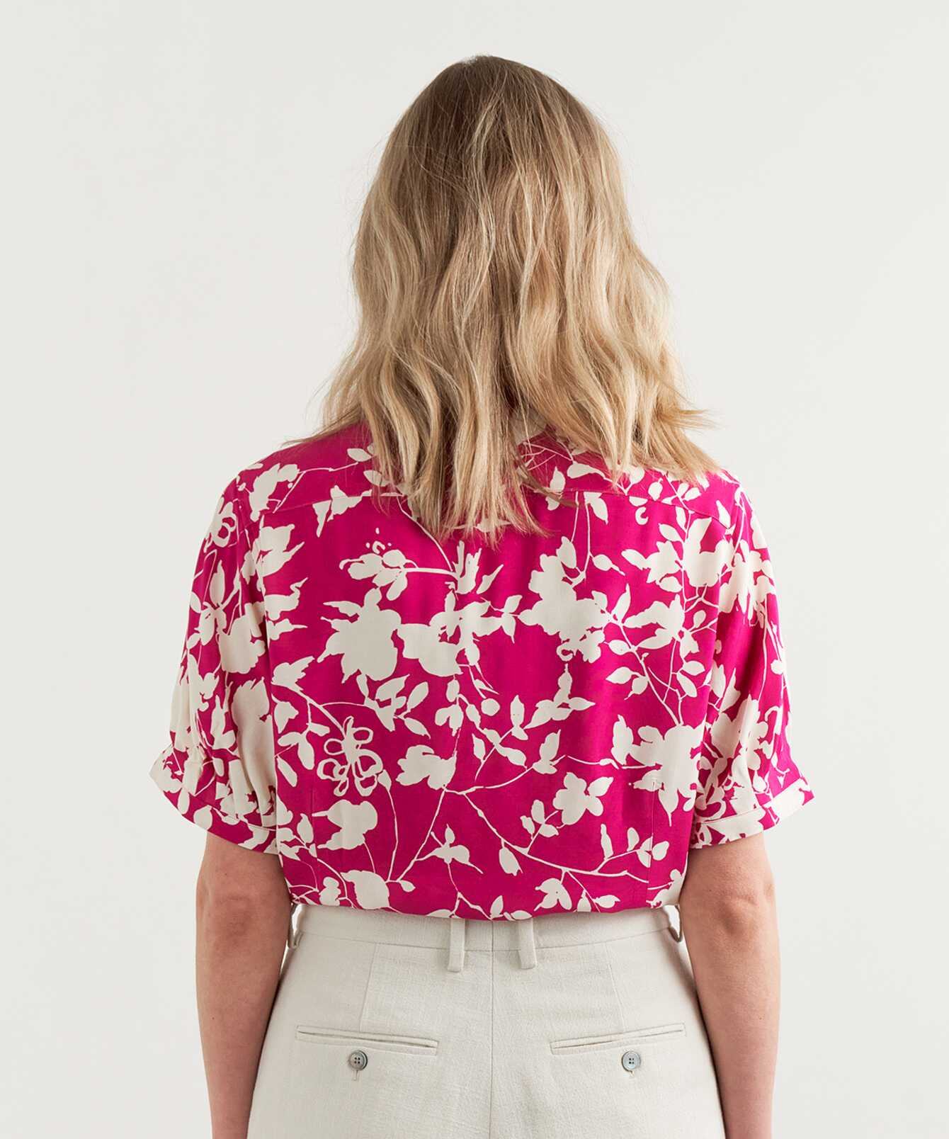 Skjorta Harper Summer Ceriserosa Blus The Shirt Factory