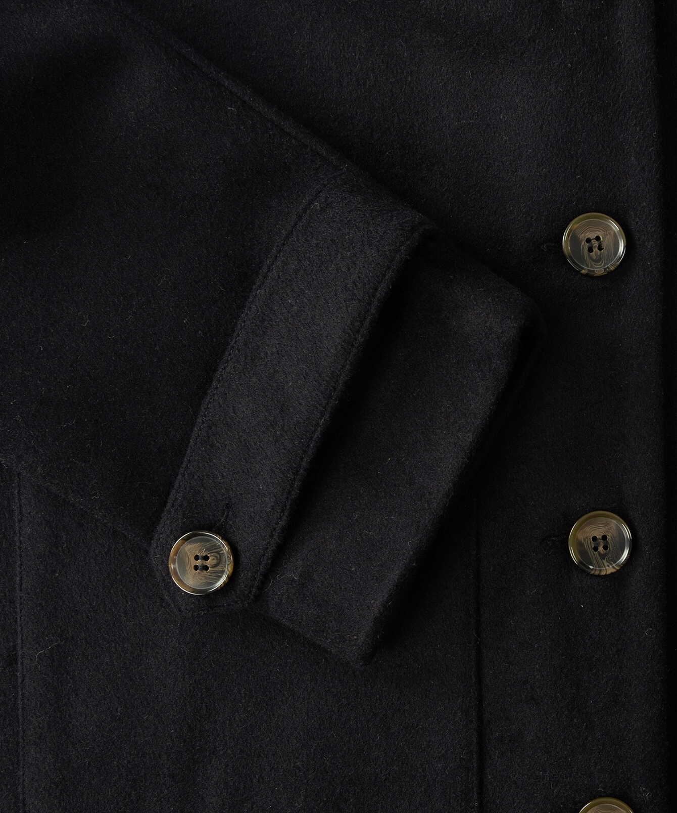 Shirt Camille Aura Wool Jacket Black The Shirt Factory