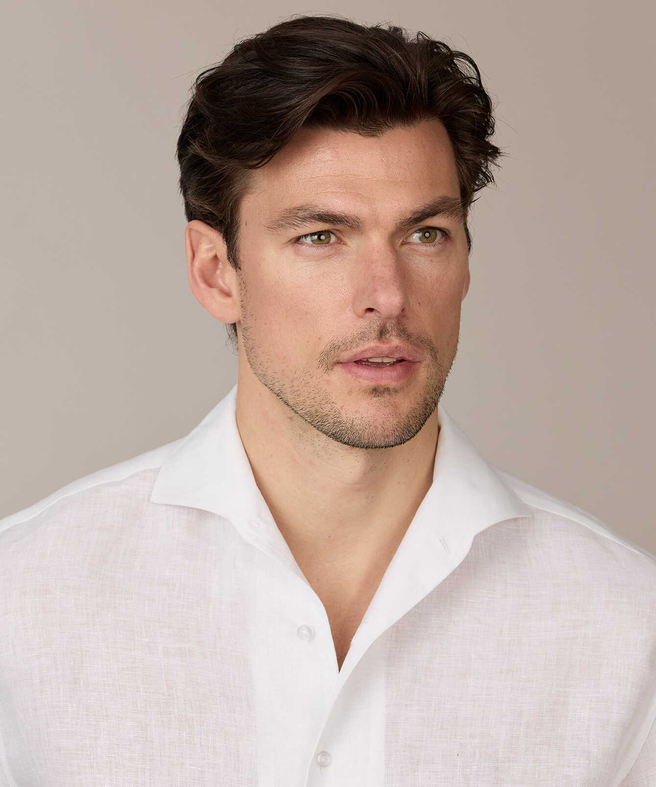 Shirt Riviera Linen White Linen Shirt The Shirt Factory