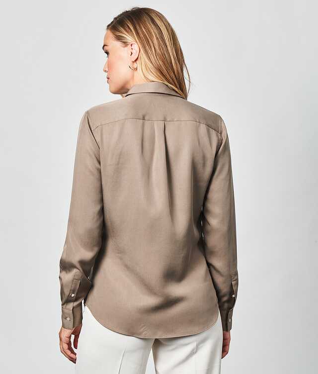 Tilde Soft Taupe The Shirt Factory