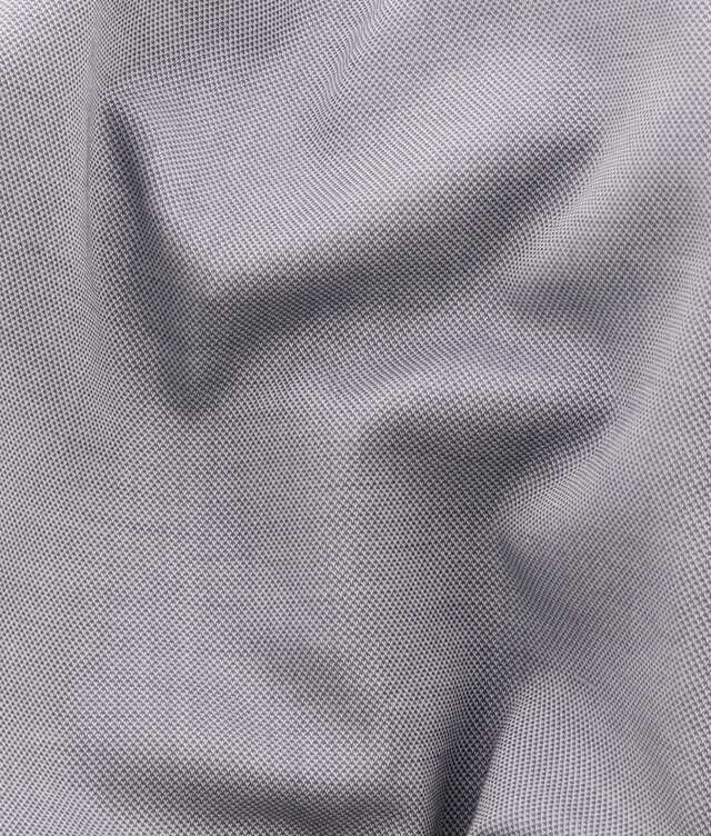Mayfair Stålblå Dobbyskjorta med Mikrostruktur The Shirt Factory