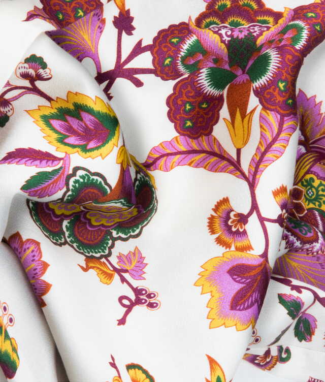 Gina Florence White Floral Blouse The Shirt Factory