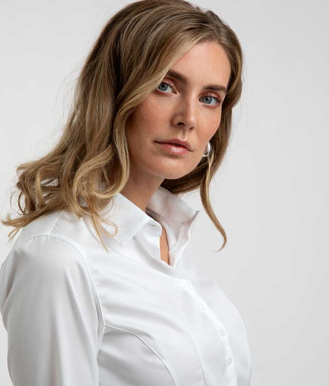 Moa Superior Twill White Shirt The Shirt Factory
