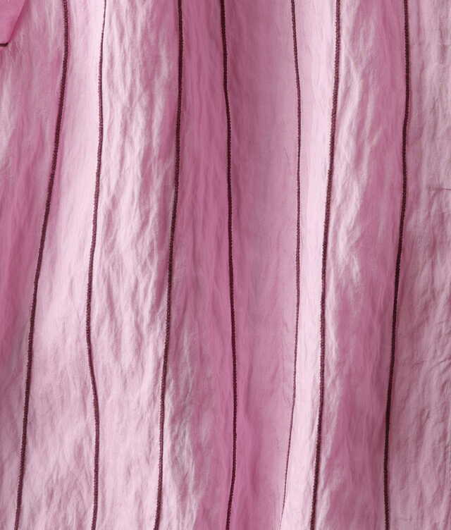 Alex Merlot Stripe Rosa Blus The Shirt Factory