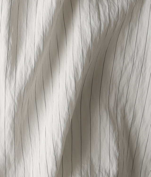 Alex Mono Stripe Vit Slipsblus The Shirt Factory