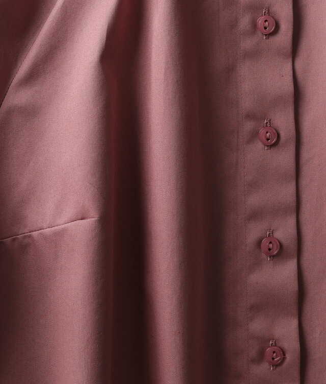 Louise Cotton Poplin Dusty Rose Skjorta The Shirt Factory