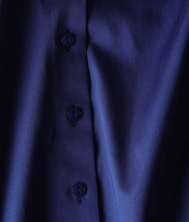 Louise Cotton Poplin Blue Skjorta The Shirt Factory