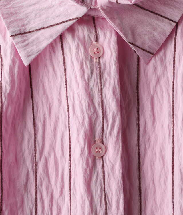 Juliette Merlot Stripe Rosa Blus The Shirt Factory