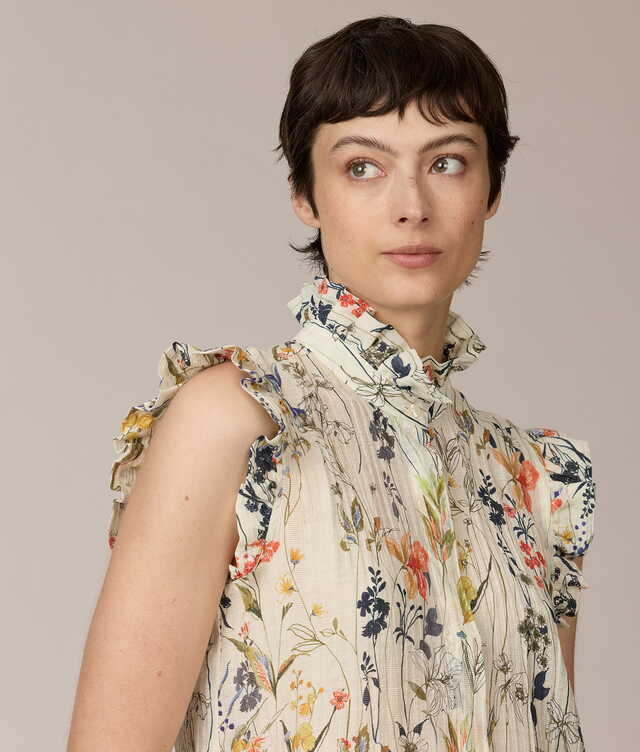 Solea Floreve Volangblus The Shirt Factory