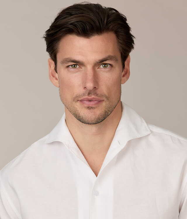 Portofino White Short Sleeve Shirt The Shirt Factory