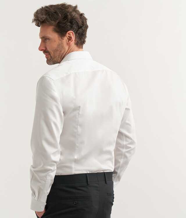 Grand Twill Non-Iron White Shirt The Shirt Factory