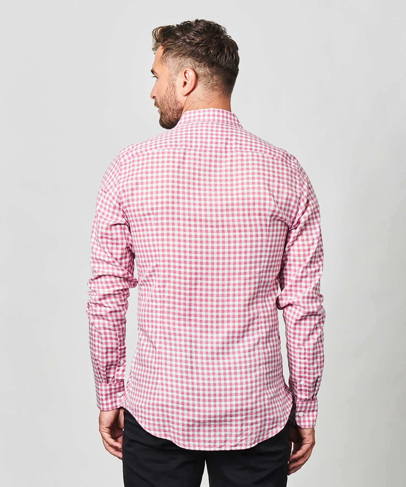 Shirt Charleston Pink Extra Long Sleeve The Shirt Factory
