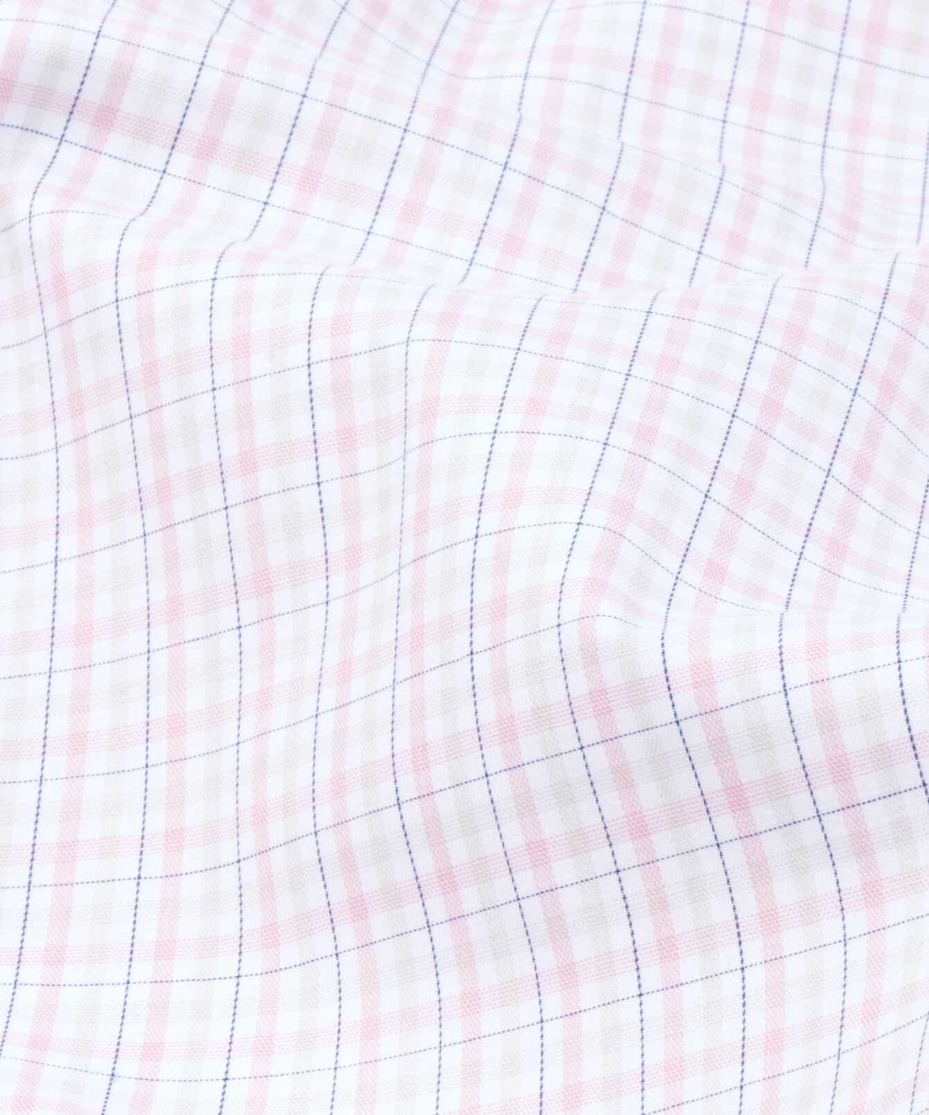 Skjorta Geneva Rosa Lättstruken Dobbyskjorta  The Shirt Factory