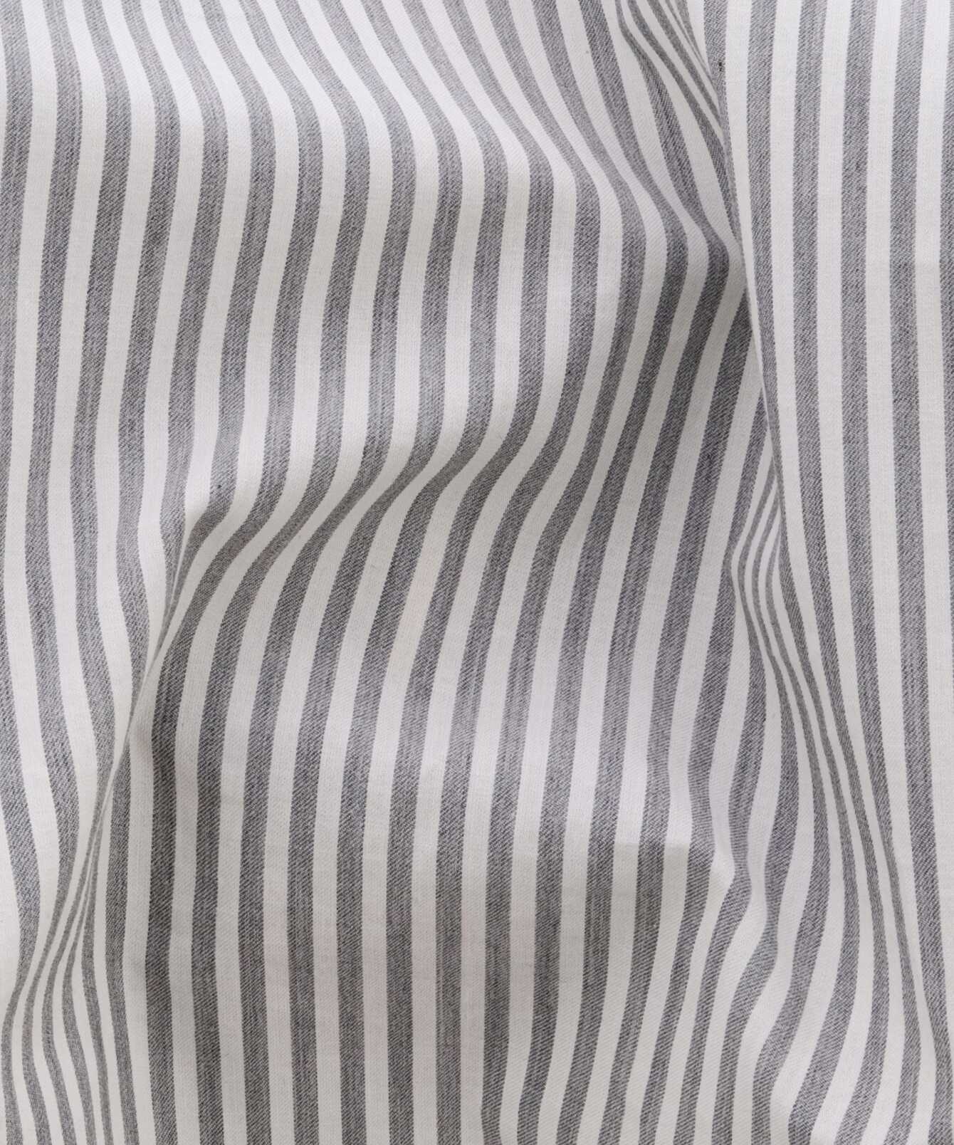Shirt Montmelo Grey Striped Twill Shirt The Shirt Factory