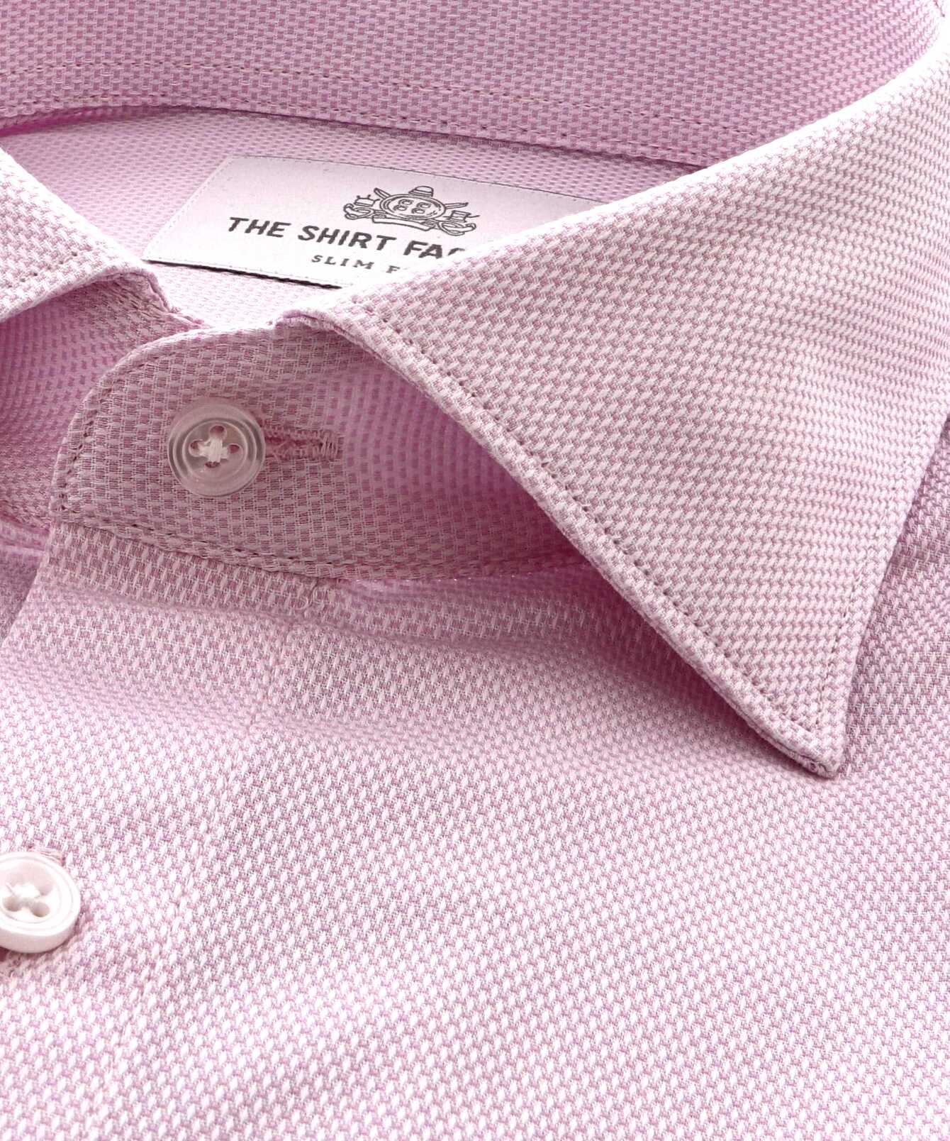 Shirt Kingsfield Pink Dobby Shirt The Shirt Factory