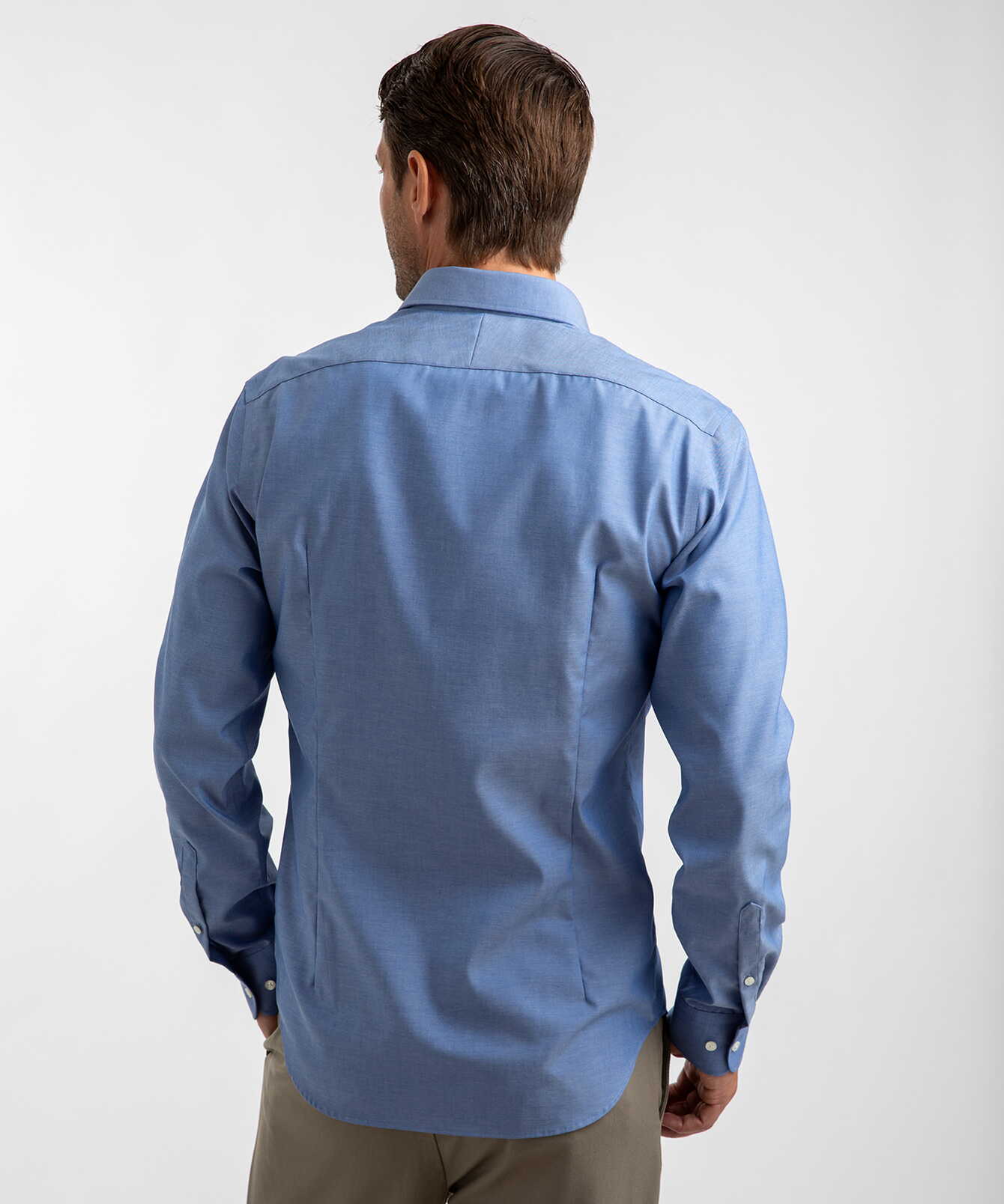 Shirt Darnley Blue Shirt in Oxford The Shirt Factory