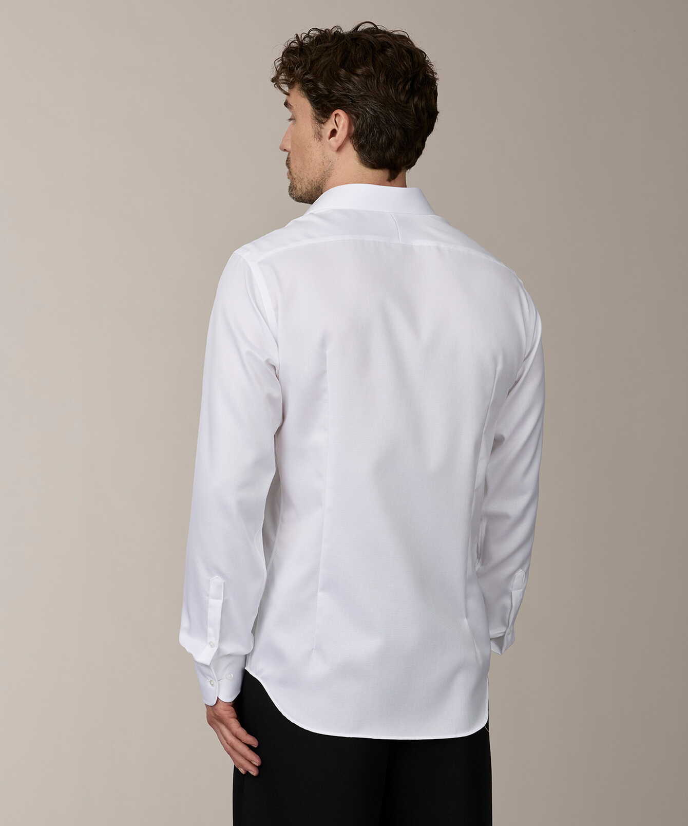 Shirt Denali White dobby Shirt The Shirt Factory