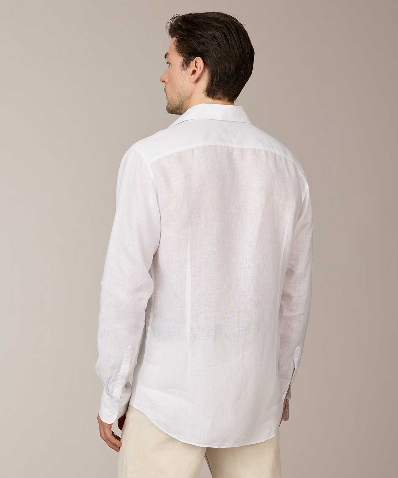 Shirt Riviera Linen White Linen Shirt The Shirt Factory
