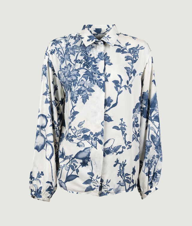Shirt Ina Morning Dew Blue Blouse The Shirt Factory