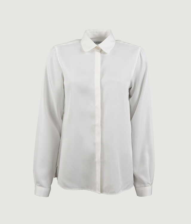Skjorta Gina Noble Tencel Vit Blus The Shirt Factory