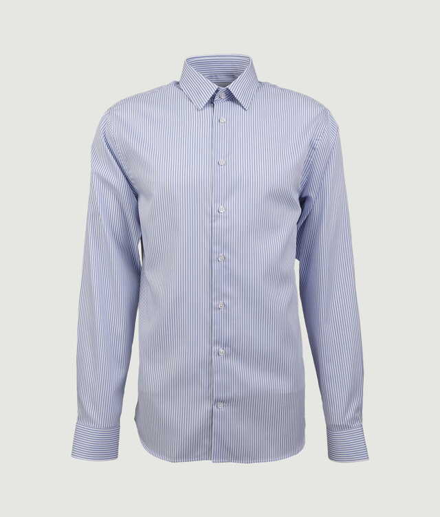 Skjorta Sag Harbor Stripe Blå Skjorta The Shirt Factory